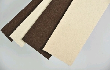 Meubelvilt bruin (10 cm- set van 25 stuks)